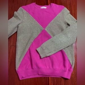 Opening Ceremony thick sweatshirt bling pink M